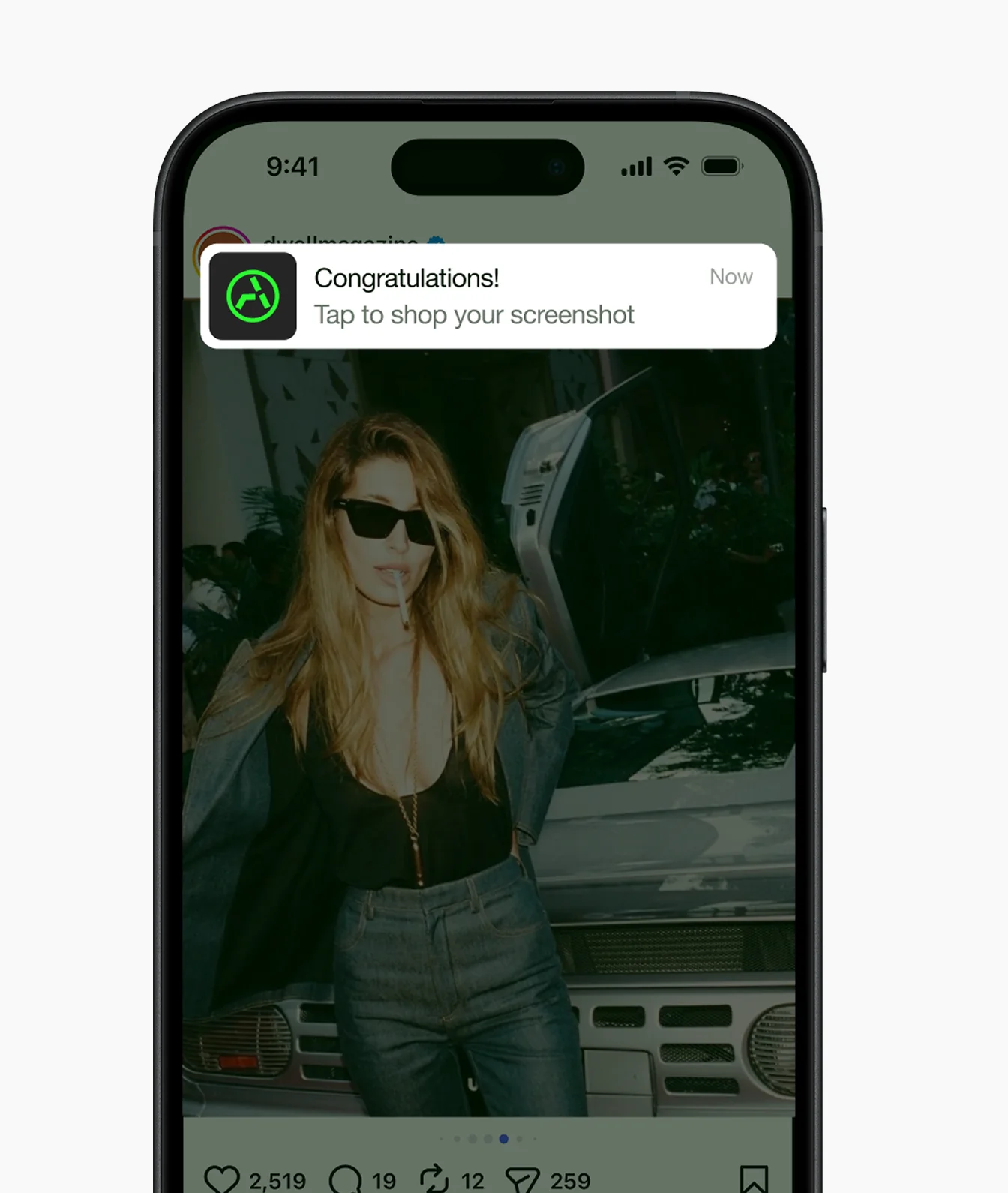 See it — app screen