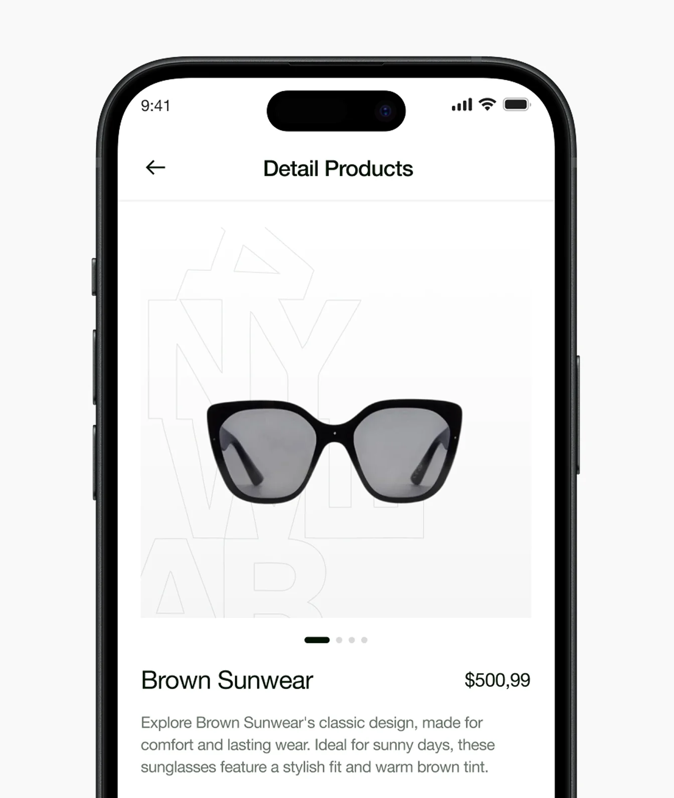 Wear it — app screen