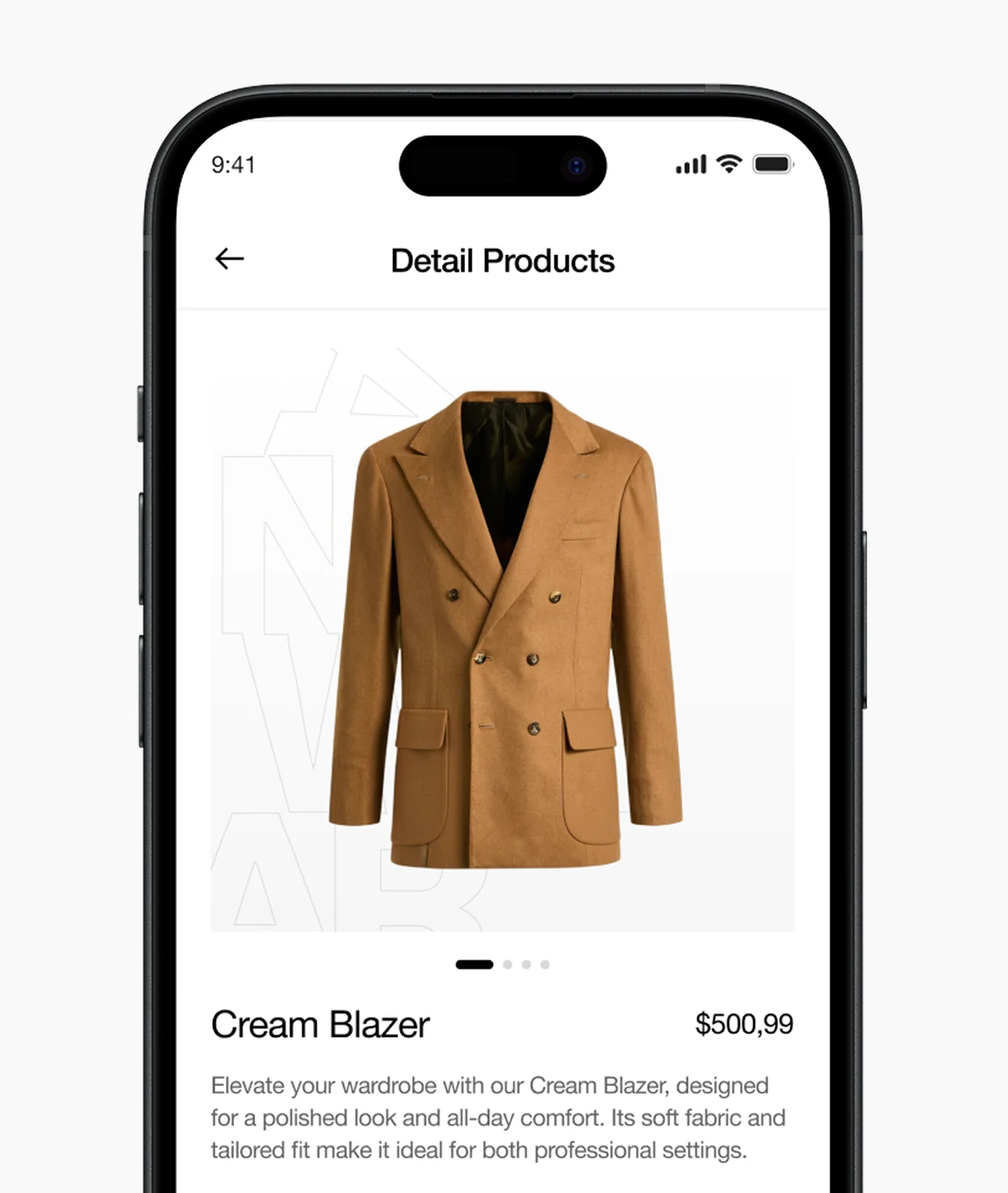 Wear it — app screen